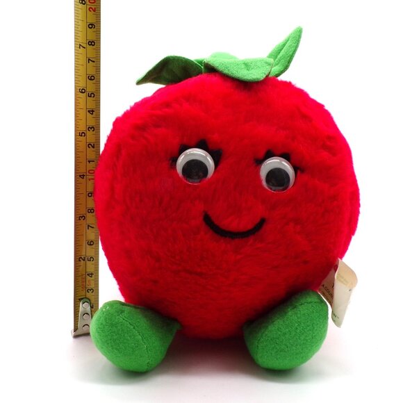 VTG 1982 Del Monte Reddie Tomato Country Yumkins Plush Fruit Toy Stuffed Animal - Picture 10 of 11